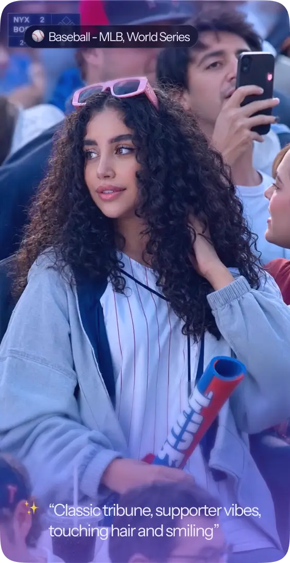 Fan cam — Baseball MLB World Series