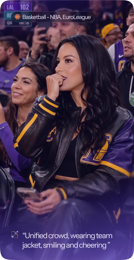 Fan cam — Basketball NBA, EuroLeague
